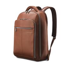 Mochila Samsonite Classic Leather Cognac para laptop de 15,6"