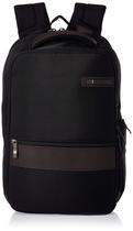 Mochila Samsonite Kombi Business Preta/Marrom 16,25x10,5 x 5 pol Mochila Samsonite Kombi Business Preta/Marrom 16,25x10,5 x 5 pol