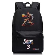 Mochila SANMU Casual Style NBA Star Allen Iverson Pattern