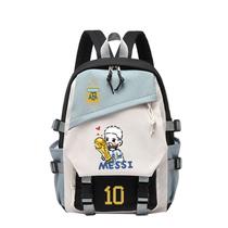 Mochila Sanmu Causal Style com estampa digital Argentina Messi Mochila Sanmu Causal Style com estampa digital Argentina Messi