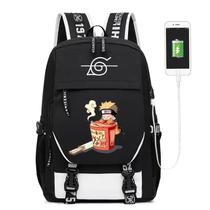 Mochila SANMU Leisure Creative Pattern Naruto Ninja Ramen Mochila SANMU Leisure Creative Pattern Naruto Ninja Ramen