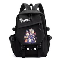 Mochila Sanmu Totoro Fashion Style PU em couro PU tamanho mini