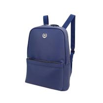 Mochila Santino Floresta - Azul - material sintético