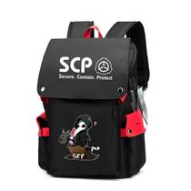 Mochila SCPs Anime School Bag Cartoon Student Laptop 48cm Mochila SCPs Anime School Bag Cartoon Student Laptop 48cm