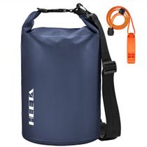 Mochila seca HEETA impermeável Roll Top 5L azul escuro
