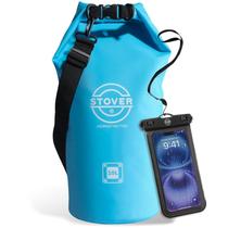 Mochila seca impermeável STOVER 10L Roll Top Blue