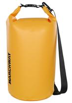 Mochila seca MARCHWAY 20L impermeável amarela flutuante