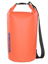 Mochila seca MARCHWAY 30L impermeável laranja flutuante