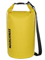 Mochila seca MARCHWAY Impermeável Flutuante 20L Amarela