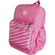 Mochila Sertic Spiro Poliéster Rosa Compartimento Notebook 15.6 Mochila Sertic Spiro Poliéster Rosa Compartimento Notebook 15.6