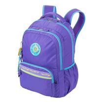 Mochila Sestini 2 Comp Paul Frank Fun 27 Litros Roxo Mochila Sestini 2 Comp Paul Frank Fun 27 Litros Roxo
