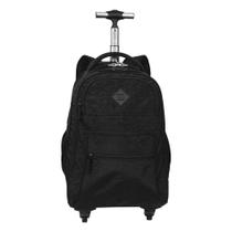 Mochila Sestini 4 Rodas Rolling Crinkle 34 Litros Preto
