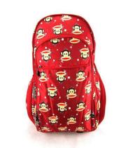 Mochila sestini c/2 divisorias paul frank 16t01 vinho 071417 32