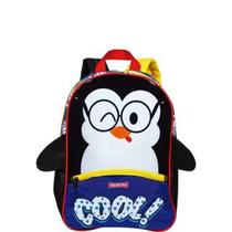 Mochila Sestini Costas Infantil Pinguim Cool Colorido