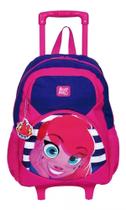 Mochila Sestini Escolar Anymalu 21x Rodinhas Meninas Tam G