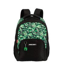 Mochila Sestini Grande Minecraft Camoterra Colorido