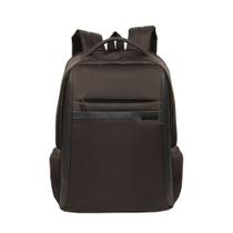 Mochila Sestini Laptop Slim Prime 3 Compartimentos Marrom