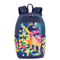 Mochila Sestini Magic Floral Grande - Alças Reguláveis, Bolsos Elásticos, Organizador Interno
