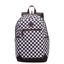 Mochila Sestini Magic Xadrez PB Preto com Branco Grande Mochila Sestini Magic Xadrez PB Preto com Branco Grande