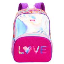 Mochila Sestini X Love Escolar Grande Colorido Mochila Sestini X Love Escolar Grande Colorido
