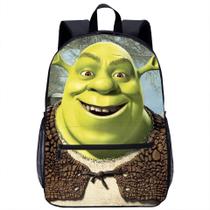 Mochila Shreks Anime School Polyester 31x14x45cm para estudante Mochila Shreks Anime School Polyester 31x14x45cm para estudante