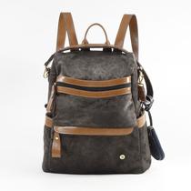 Mochila Silvana Tork em couro Preto