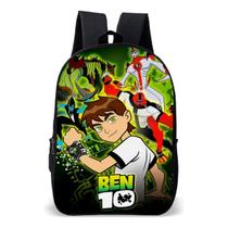 Mochila Simples Escolar Ben Relogio 10 Alien Avulsa Premium Mochila Simples Escolar Ben Relogio 10 Alien Avulsa Premium