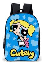 Mochila Simples Escolar Estampa Heroinas Poderosas Lindinha