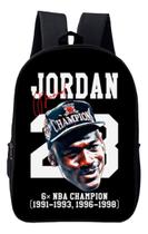 Mochila Simples Escolar Infantil Masculina Rei do Basquete