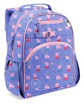 Mochila simples, moderna, média, Peppa Pig, criança de 12 litros