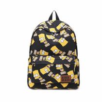Mochila Simpsons Barts Simpsons Cartoon Kids School 30x13x40cm