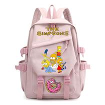 Mochila Simpsons Homers Jay Simpsons Anime School 46cm Mochila Simpsons Homers Jay Simpsons Anime School 46cm