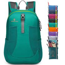 Mochila Sinotron Ligera Plegable 22L para Viaje Verde