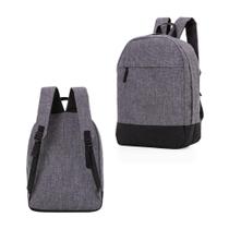 Mochila Slim Grey Practical Life Mochila Slim Grey Practical Life