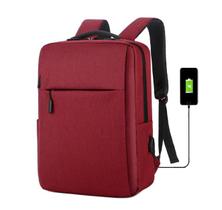 Mochila Slim P/ Notebook Executiva Faculdade Escolar Viagem - Alongda