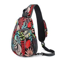 Mochila Sling Bag, peito e ombro, bolsa tiracolo impermeável