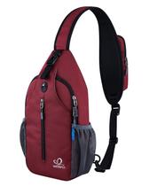 Mochila Sling WATERFLY Crossbody Travel Caminhada Mochila Sling WATERFLY Crossbody Travel Caminhada