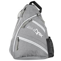 Mochila Slinger Bag Shark - Beach Tennis e Padel Cinza