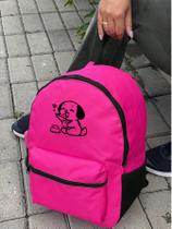 Mochila Small CACHORRO COMENDO Bolsa Escolar Trabalho Viagem Mala Faculdade Fut masculina feminina .