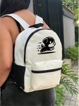 Mochila Small CACHORRO CORRENDO Bolsa Escolar Trabalho Viagem Mala Faculdade Fut masculina feminina .