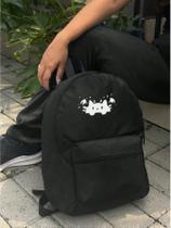 Mochila Small GATO CHIFRINHO Bolsa Escolar Trabalho Viagem Mala Faculdade Fut masculina feminina .