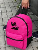 Mochila Small GATO COM SUCO Bolsa Escolar Trabalho Viagem Mala Faculdade Fut masculina feminina .