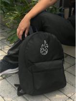 Mochila Small GOTA / FOGO Bolsa Escolar Trabalho Viagem Mala Faculdade Fut masculina feminina .