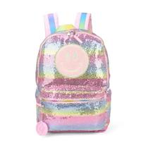 Mochila Smile Sorriso Emoji Luxcel Up4You Rosa