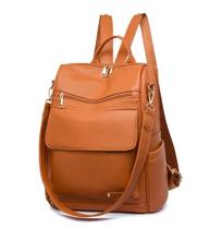 Mochila Social Casual Feminina Alto Padrão Antifurto Reforçada Costas e Transversal Com Alça de Ombro Faculdade Escolar Dia a Dia