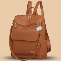 Mochila Social Casual Feminina Alto Padrão Antifurto Reforçada Costas e Transversal Com Alça de Ombro Faculdade Escolar Dia a Dia Mochila Social Casual Feminina Alto Padrão Antifurto Reforçada Costas e Transversal Com Alça de Ombro Faculdade Escolar Dia a Dia