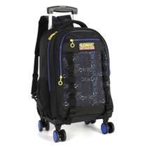 Mochila Sonic de Rodas Mala 360 Filme Escolar Juvenil Jogo Mochila Sonic de Rodas Mala 360 Filme Escolar Juvenil Jogo