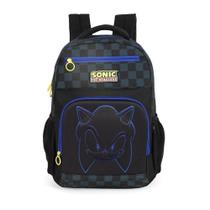 Mochila sonic infantil luxcel masculina ms49851so