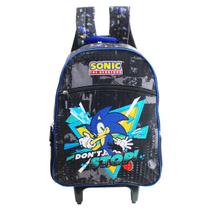 Mochila Sonic Rodinhas Infantil Original Pacific Meninos Mochila Sonic Rodinhas Infantil Original Pacific Meninos