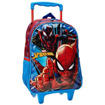 Mochila Spider Man Homem Aranha Miles Morales Reforçada Resistente Bolso para Garrafinha 14 - Spider Miles - Xeryus